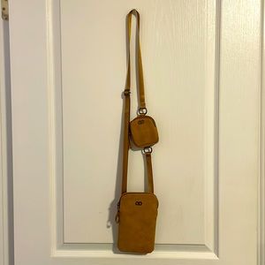 Modular Phone Crossbody Bag - Burnt Caramel